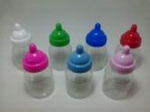 Mini mamadeira 50 ml - kit 50 peças  em diversas cores