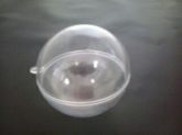 Bola acrílica de 6,5 cm - 2 partes - kit 50 peças