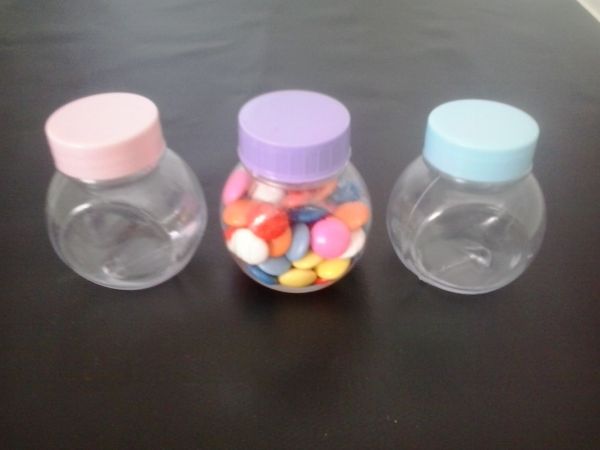 Mini baleiros - 50 ml com tampa - kit 50 peças